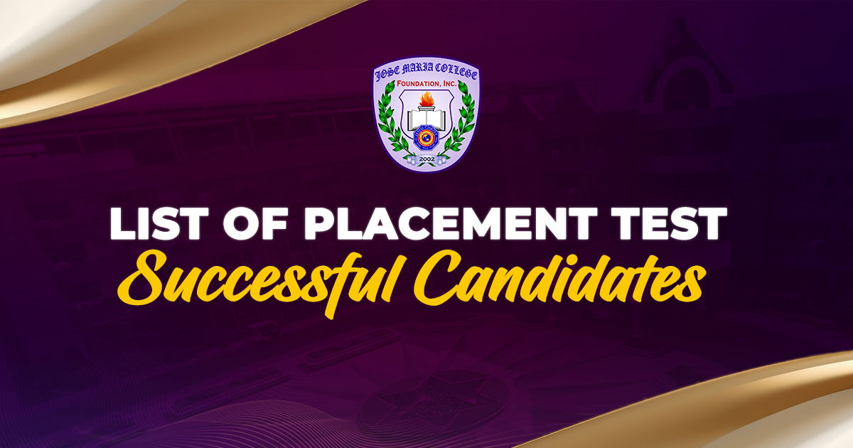 Placement Exam Successful Candidates For A Y 2024 2025
