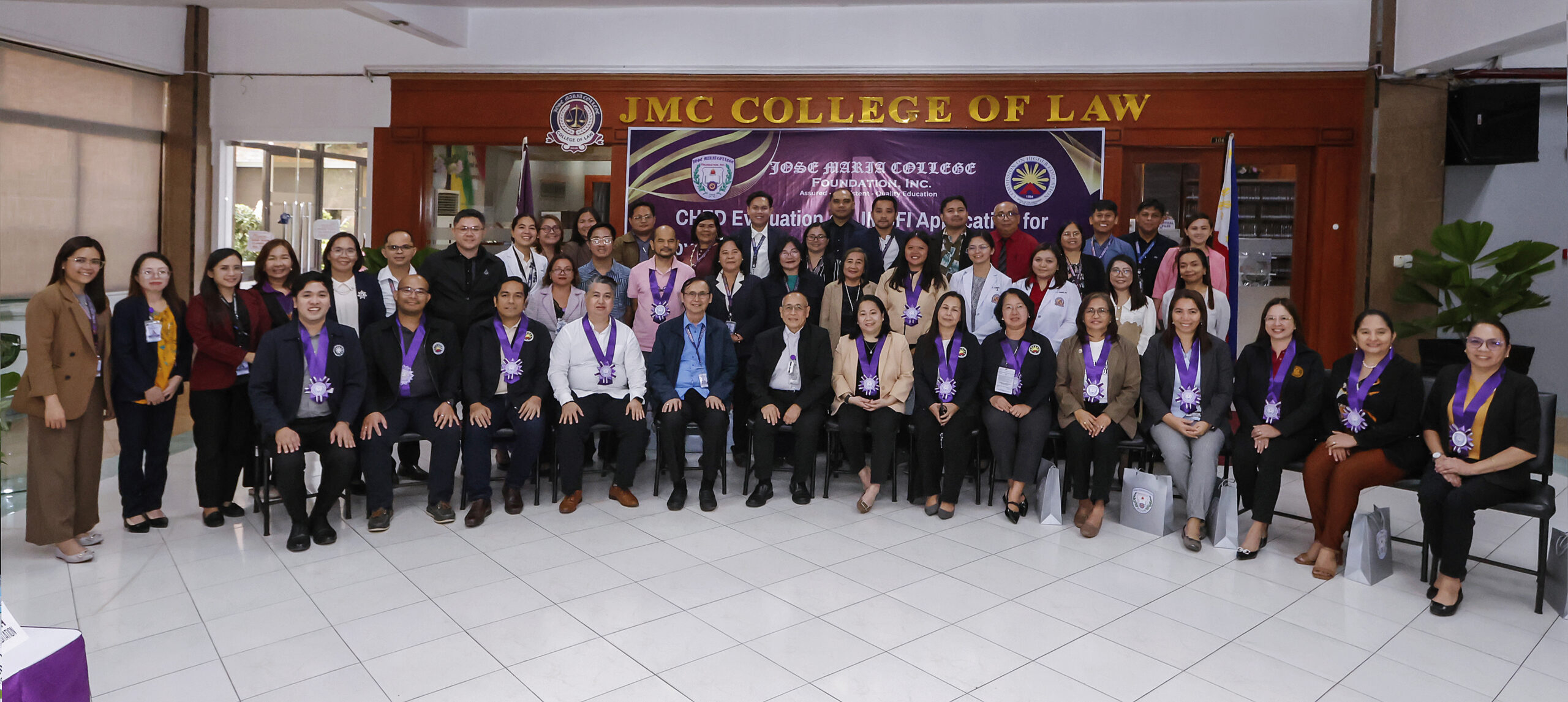 JMCFI Welcomes CHED Regional Office XI for Monitoring and Evaluation Visit